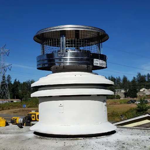 Chimney cap installation