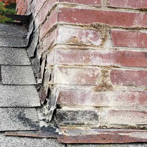 A chimney inspected by Hunts technician in Seattle