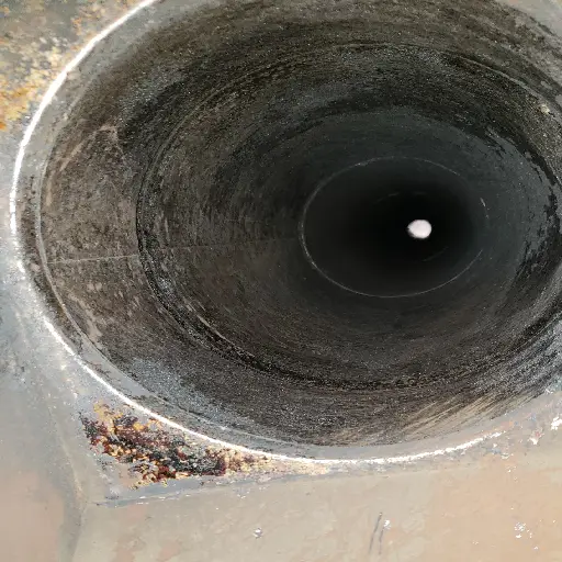 A chimney cleaned by Hunts Chimney Sweep technician